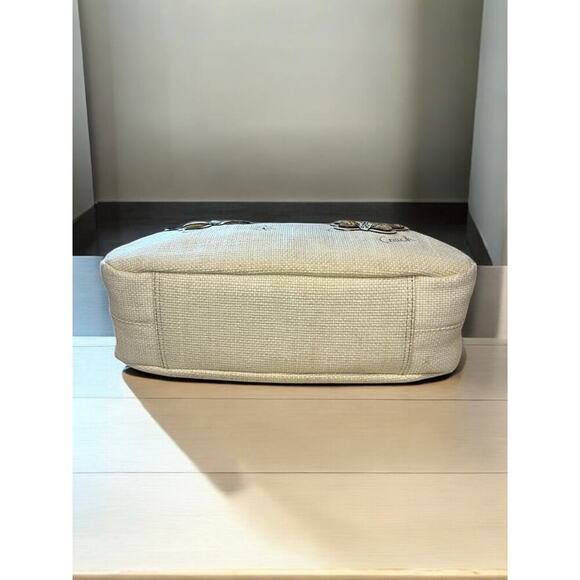 Coach F16584 Lexi Woven Butterfly Shoulder Bag & Matching Wristlet - Picture 5 of 13